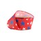 LaRibbons 2 1/2" Wired Ribbon | Red w/ White/Blue Stars | 10 Yards
